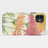 Coques Case-Mate iPhone Marguerites décoratives (Dos (Horizontal))