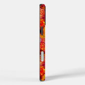 Coques Case-Mate iPhone Marguerites d'un rouge ardent riches de bouquet (Verso / Droite)