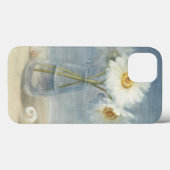 Coques Case-Mate iPhone Marguerites et coquilles (Verso (horizontal))