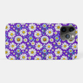 Coques Case-Mate iPhone Marguerites et Feuilles (Dos (Horizontal))