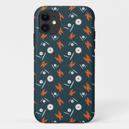 Coques Case-Mate iPhone Marguerites et Papillons (Dos)