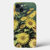 Coques Case-Mate iPhone Marguerites Jaunes Modernes   (Verso)
