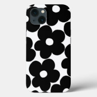 Marguerites noires rétro #1 #décoration #art