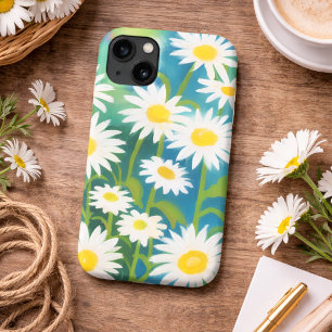 Case-Mate iPhone Case Marguerites sauvages aquarelle moderne