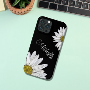 Case-Mate iPhone Case Marguerites tendance Personnalisées Noir Blanc