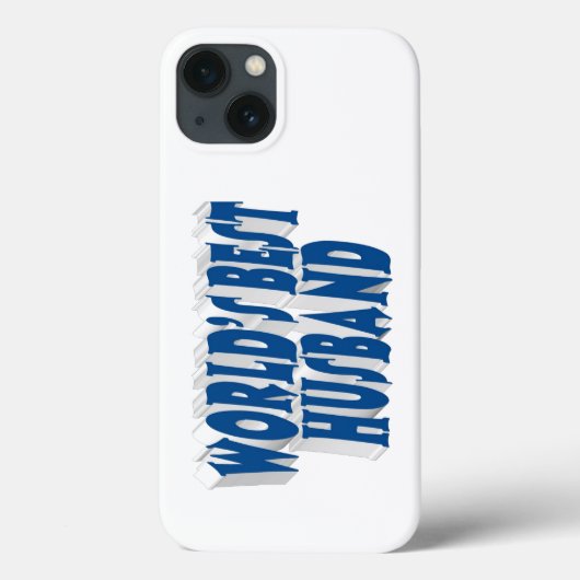 Coques Case-Mate iPhone Mari avec texte bleu mer (Verso)