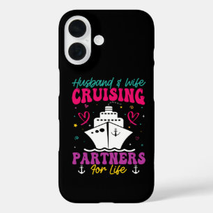 Coques iPhone 16 Mari et Femme Partenaires de Croisière Pour la Vie