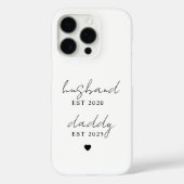 Coques Case-Mate iPhone Mari personnalisé et papa cadeau EST (Verso)