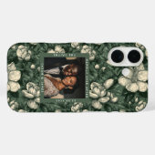 Coques Case-Mate iPhone Mariage de Fleurs Sauvages sur le Thème des Garden (Verso (horizontal))