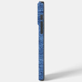 Coques Case-Mate iPhone Mariage de thème bleu blanc Denim (Verso / Gauche)
