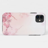 Coques Case-Mate iPhone Mariage d'orchidée rose (Dos (Horizontal))