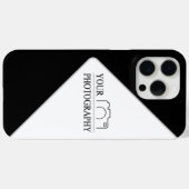 Coques Case-Mate iPhone Mariage élégant Ajouter une photographie personnal (Verso (horizontal))