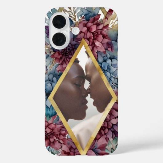 Coques Case-Mate iPhone Mariage floral élégant enchanté (Verso)