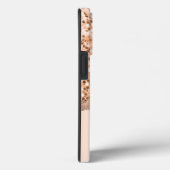 Coques Case-Mate iPhone Mariage Paillette Rose Gold Fille Glitter (Verso / Droite)