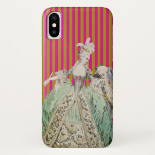 Coque iPhone X Marie Antoinette CHANGE COULEUR (Plus d'options) -