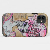 Coques Case-Mate iPhone Marie Antoinette, Dia de los Muertos (Dos (Horizontal))