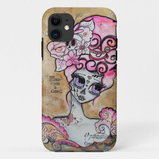 Coques Case-Mate iPhone Marie Antoinette, Dia de los Muertos (Dos)