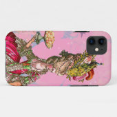 Coques Case-Mate iPhone Marie Antoinette et Peacock (Dos (Horizontal))