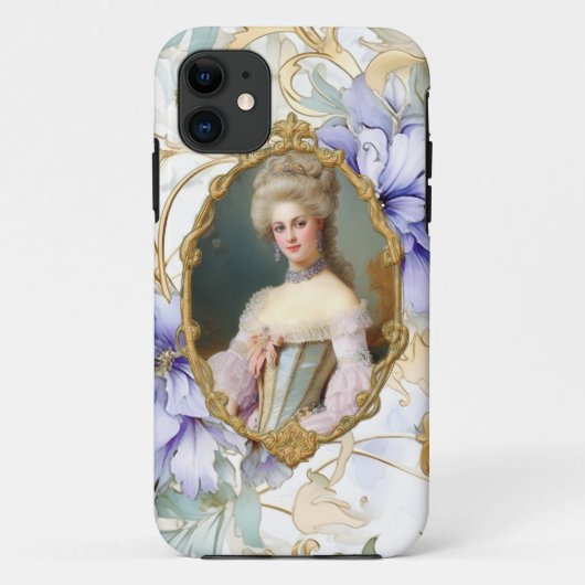 Coques Case-Mate iPhone Marie Antoinette,French,Paris,lavender (Dos)