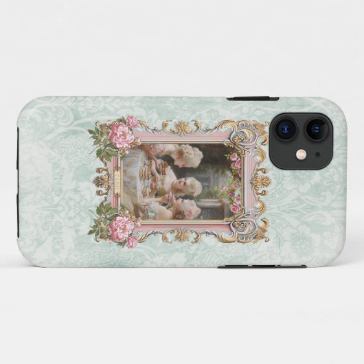 Coques Case-Mate iPhone Marie Antoinette,French,Paris,tea,cakes,スマホケース (Dos (Horizontal))