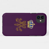 Coques Case-Mate iPhone Marie Antoinette Monogram (Dos (Horizontal))