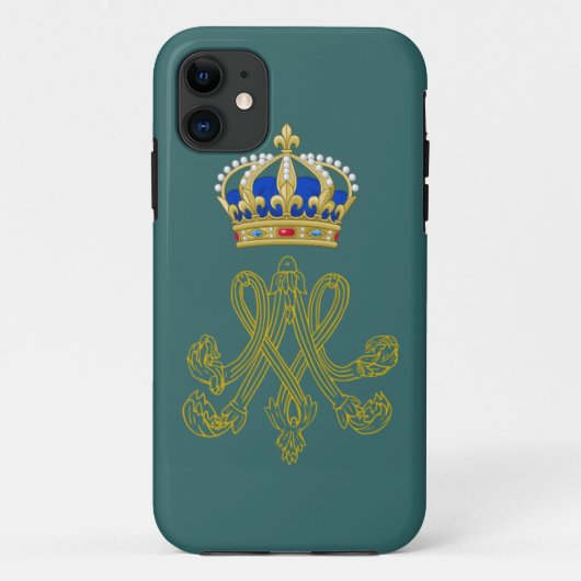 Coques Case-Mate iPhone Marie Antoinette Monogram (Dos)