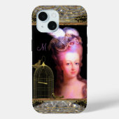 Coques Case-Mate iPhone Marie French Charme Monogramme (Verso)