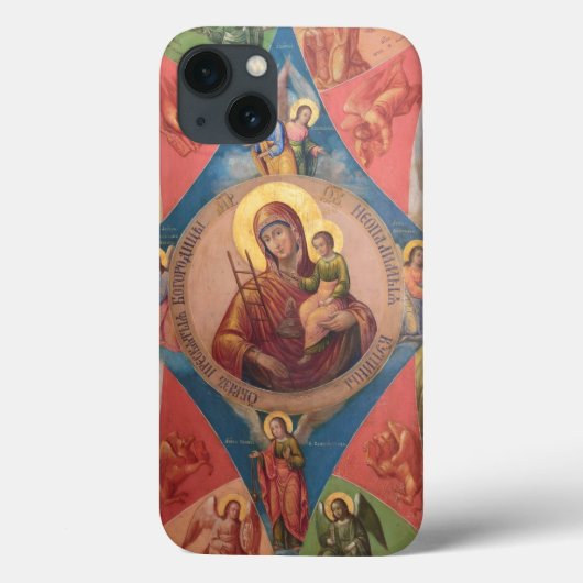 Coques Case-Mate iPhone Marie, Jésus Et Les Anges (Verso)