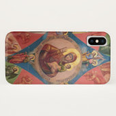 Coques Case-Mate iPhone Marie, Jésus Et Les Anges (Dos (Horizontal))