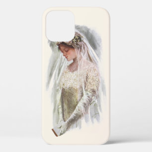 Coques Pour iPhone Mariée victorienne vintage avec la Bible Harrison 