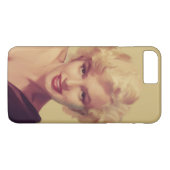 Coques Case-Mate iPhone Marilyn dans le noir (Dos (Horizontal))