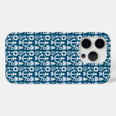 Coques Case-Mate iPhone Marin de la marine Élément motif mer Case-Mate iPh (Verso (horizontal))