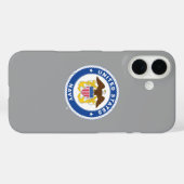 Coques Case-Mate iPhone Marine américaine | Officier Crest (Verso (horizontal))