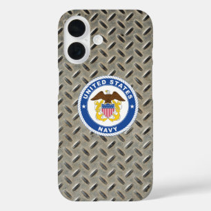Coques iPhone 16 Marine américaine Officier Crest