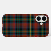 Coques Case-Mate iPhone Marine bleu et rouge MacLennan Clan Scottish Plaid (Verso (horizontal))
