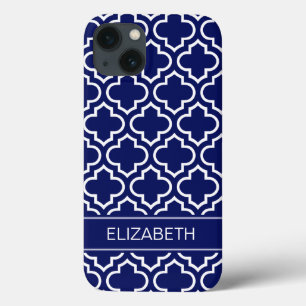 Etui iPhone Case-Mate Marine Blue Whats Marocain #6 Marine Nom bleu Mono