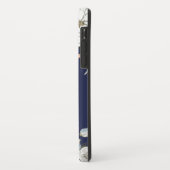 Coques Case-Mate iPhone Marine Blush Pink Floral Personnalisé (Dos/Gauche)