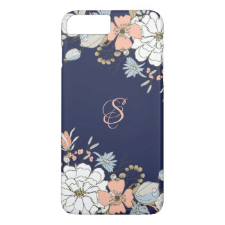 Case-Mate iPhone Case Marine Blush Pink Floral Personnalisé