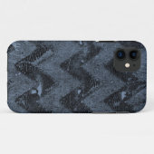 Coques Case-Mate iPhone Marine Chevron Abstrait (Dos (Horizontal))