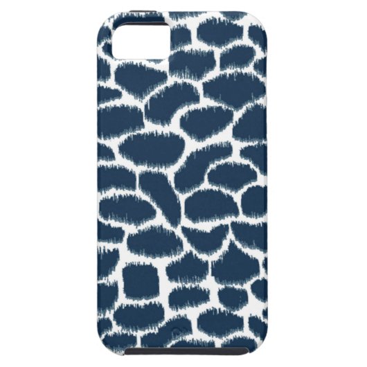 Coques Case-Mate iPhone Marine d'Ikat de poster de animal de Megan Adams (Dos)