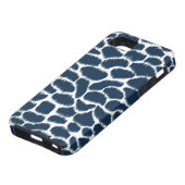 Coques Case-Mate iPhone Marine d'Ikat de poster de animal de Megan Adams (Bas)