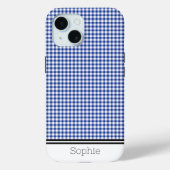Coques Case-Mate iPhone Marine En vichy Custom Samsung (Verso)