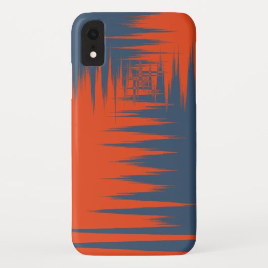 Coques Case-Mate iPhone Marine et Orange (Dos)