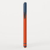 Coques Case-Mate iPhone Marine et Orange (Dos/Droite)