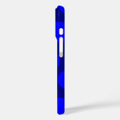 Coques Case-Mate iPhone Marine et Pois bleus (Verso / Gauche)