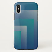 Coques Case-Mate iPhone Marine gris turquoise (Dos)