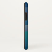 Coques Case-Mate iPhone Marine gris turquoise (Dos/Droite)