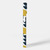 Coques Case-Mate iPhone Marine rétro et modèle floral jaune (Verso / Droite)