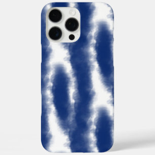 Coques iPhone 16 Pro Max Marine Shibori Cravate-Dye