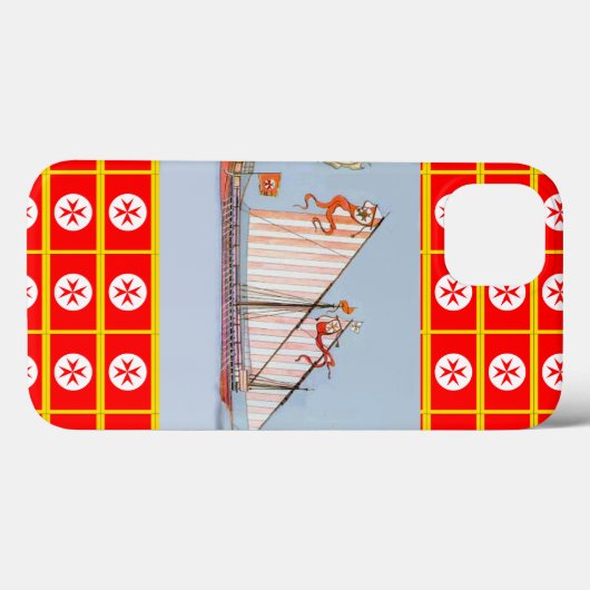 Coques Case-Mate iPhone Marine Toscane Médicis (Verso (horizontal))